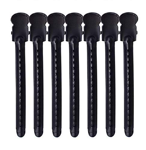 Hair Clips for Styling, 12 Pcs Professional Rustproof Metal Hair Styling Clips Hair Clip Set, 3.7 Inches Durable Salon Hair Clips Styling Tools for Salon, Personal &thick Hair