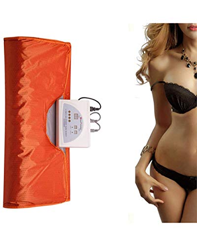 De verre infrarode deken van het gewichtsverlies Persoonlijke spa fitness deken 2 zone afslanken elektrische deken… - Image 7
