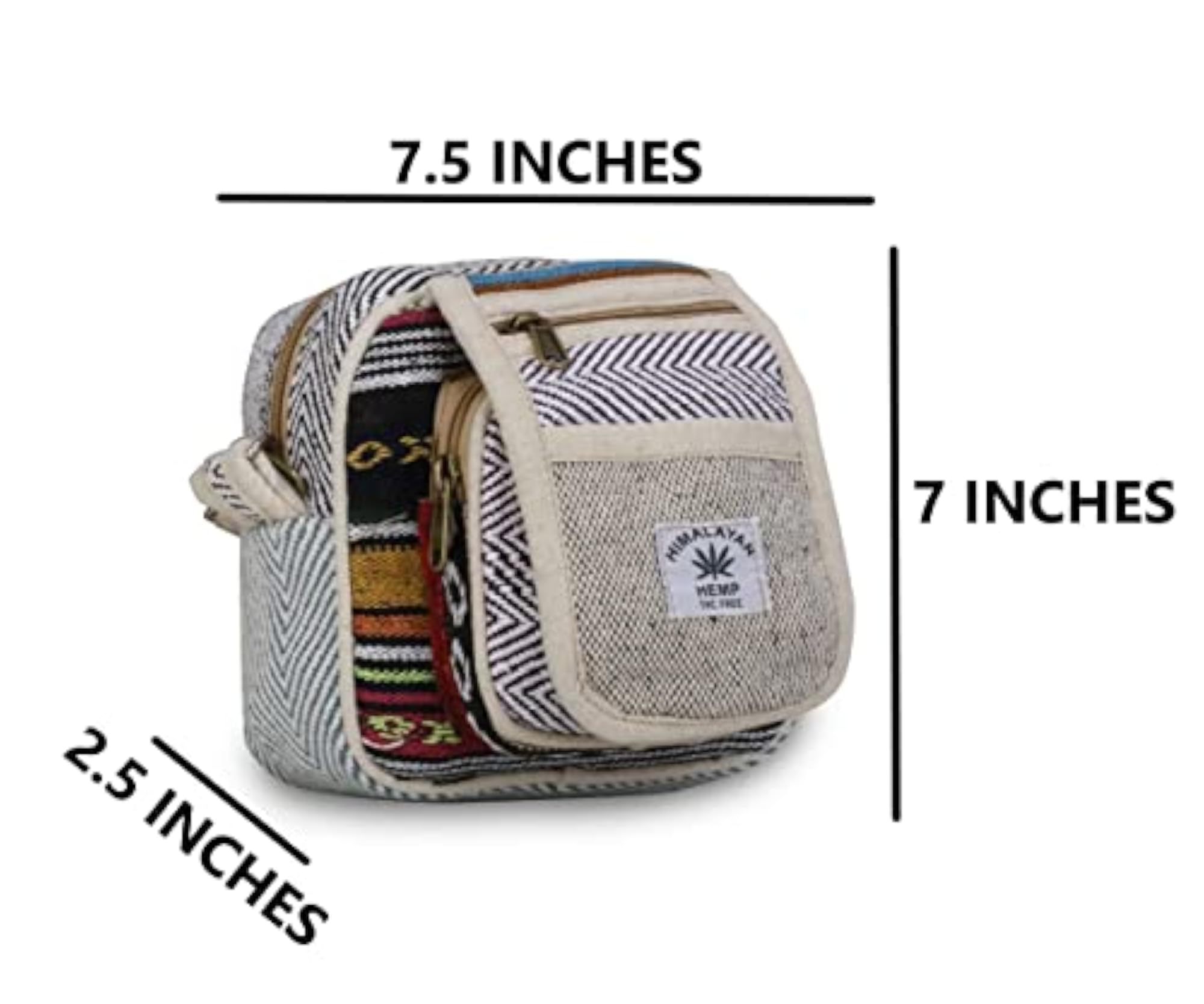 Bamboo Fiber Utility Side Bag, Unisex