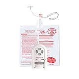 Secure Chair Exit Alarm Set for Fall Management and Wandering Prevention - Patient Monitor with Antimicrobial, Latex Free Wheelchair Sensor Pad - Caregiver Nurse Alert for Elderly, Disabled, Dementia