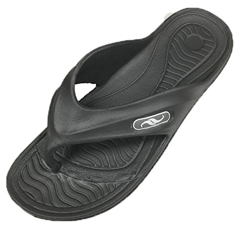 GEAR ONE Men's Rubber Sandal Slipper Comfortable Shower Beach Shoe Slip On Flip Flop2