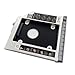 NIGUDEYANG 2nd HDD SSD Hard Drive Caddy for HP Elitebook 8460p 8460w 8470p 8470w with Faceplate/Bezel and Mounting Bracket