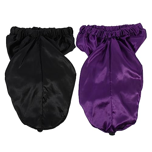Bonnet de satin élastique pour protéger vos cheveux au réveil durant le sommeil