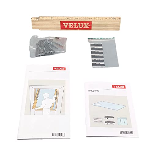 Ersatzteile für VELUX Fenster - Butyl Dichtschnur SET Dichtband Außenbereich Scheibentausch Wartungsset Reparaturset für Kunststofffenster und Holzfenster Butylrundschnur Ersatzteil Velux Dachfenster