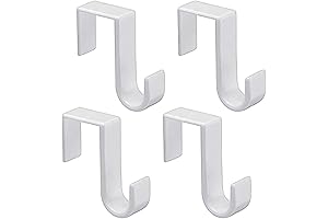 1st Choice Plastic Over the Door Hooks for Hanging