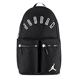 Mochila Jordan JAN MVP, preta/branca, tamanho único