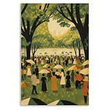 Black People Juneteenth Canvas Wall Art, African American History Culture Poster, Afro The Art of Freedom, Juneteenth Wall Decor for Living Room Bedroom To Celebrate 12x16in Unframed