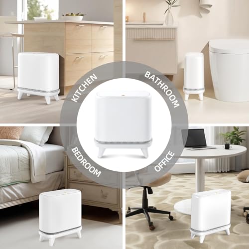 Basurero de baño con tapa - 40% de descuento, código ZC72QFRW - Image 6