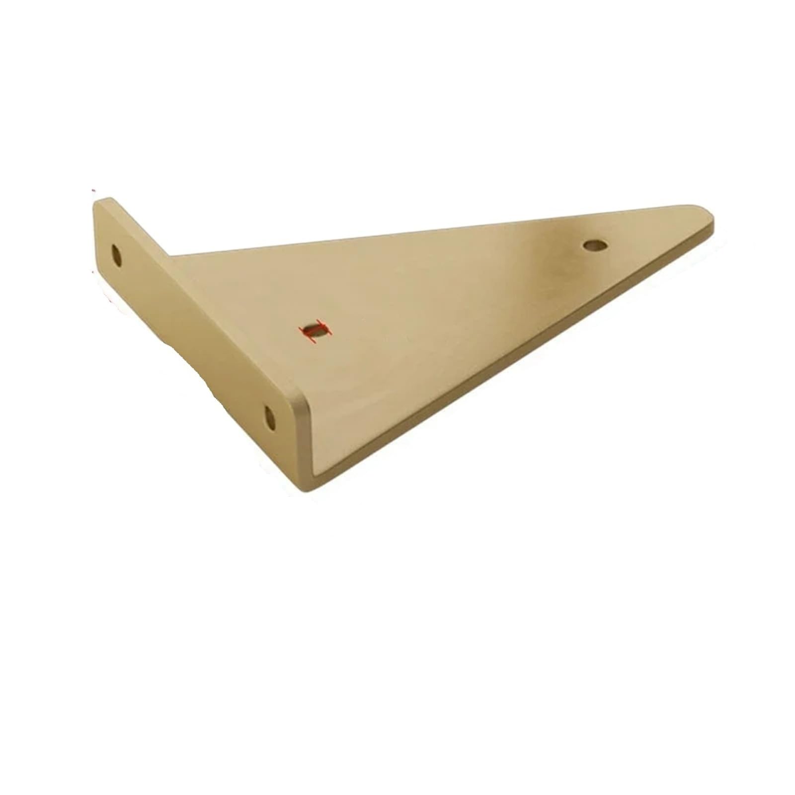 Irfhdcx 2Pcs 14Cm Gold Shelf Bracket 1Pair Retro Bathroom Shelf Bracket Triangle Metal Suspension Shelves Brackets Kitchen Folating Wall(2Pcs 14Cm Gold)