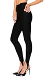 JJJ Fashion Yoga Terricot Hi Waist Stirrup Leggings for Women - Made in USA