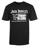 Hochwertiges Design Jack Daniel Destilliertes In Amerika 1866 Männer T-Shirt Medium Schwarz