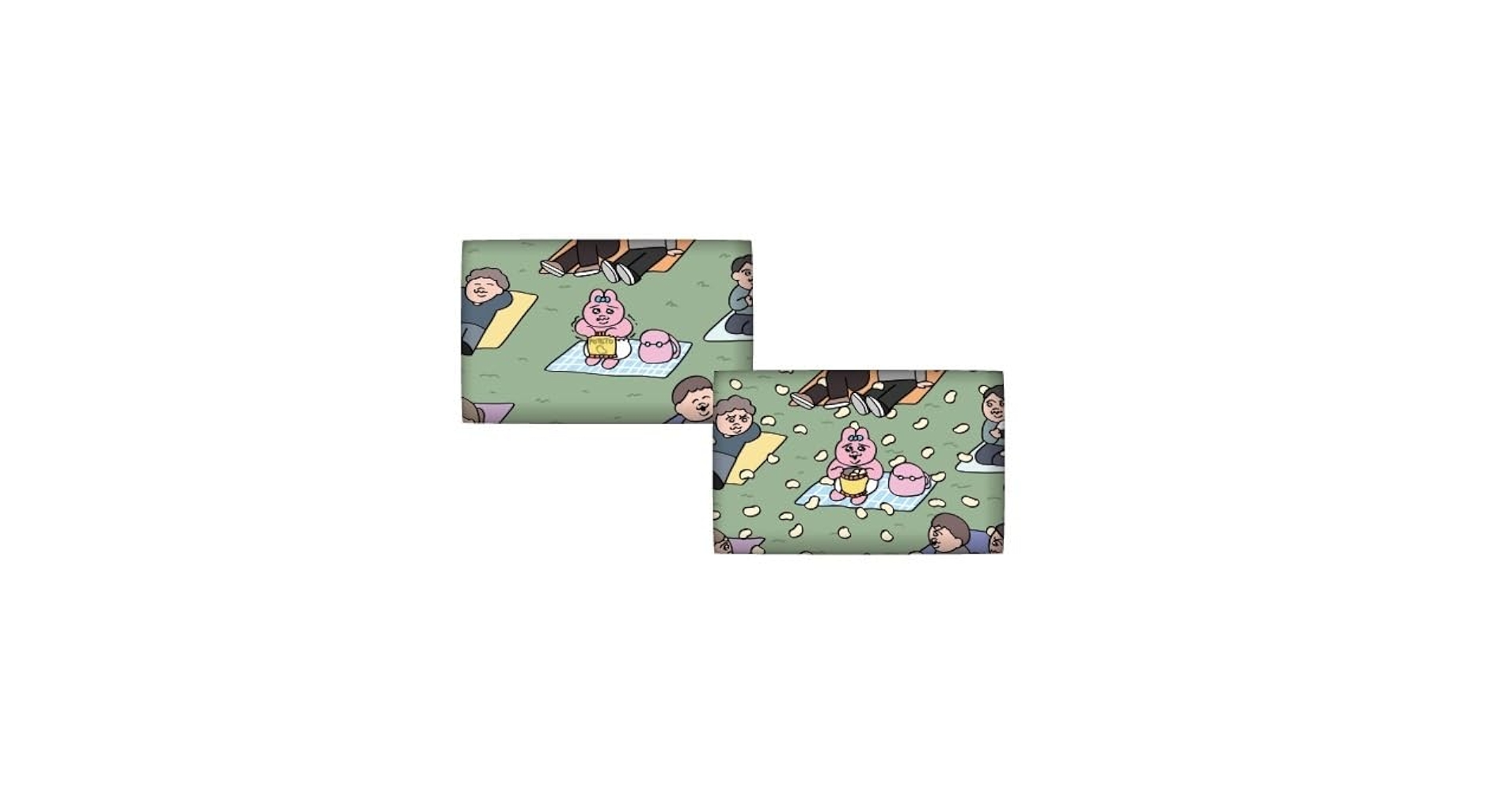 ごちそうΩはチュウと鳴く おもちクッション2個セット ごちそうΩはチュウと鳴く【おもちクッション2個セット】 | Brite