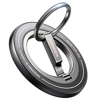 UGREEN Handy Ring Halterung für MagSafe, Doppelseitige Handyringhalterung Finger, 360°Drehung Handy Griff Halter für iPhone 17/16/15/14/13/12 Pro Max und Magsafe Hülle