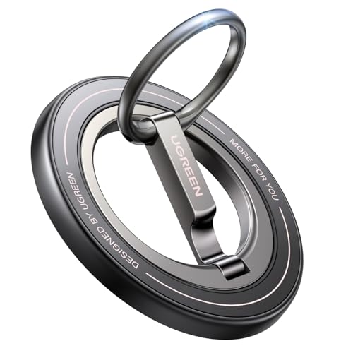 UGREEN Magnetic Phone Grip Ring Holder for MagSafe -...