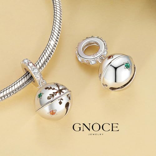 Image of GNOCE Christmas Charm Sterling Silver Pendant Bead