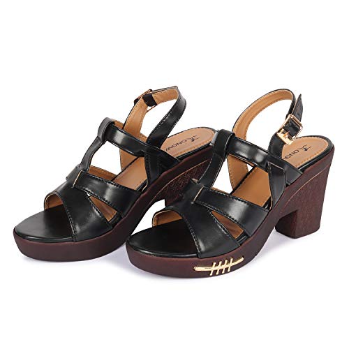 Image of Longwalk Women's & Girls' Fashion Sandal Comfortable Heel Party Wedge Sandals