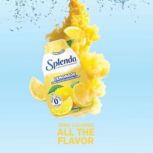 Image of SPLENDA Liquid Water Enhancer Drops, Lemonade, 3.11 Fl Oz, 2 Pack