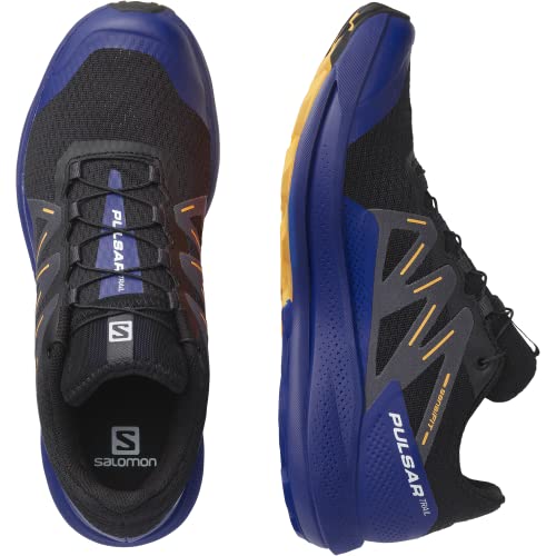 Salomon Salomon Pulsar Trail Black/Clematis Blue/Blazing Orange 8.5 D (M)