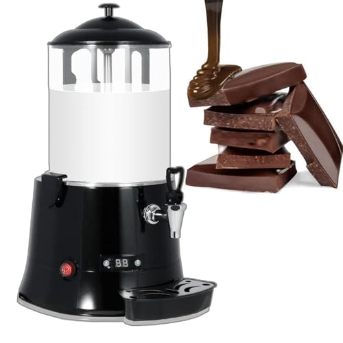 Chocolatera eléctrica con Temperatura Ajustable, Funcionamiento con un Solo botón, Control Totalmente automático, diseño extraíble a Prueba de Fugas para una fácil Limpieza.