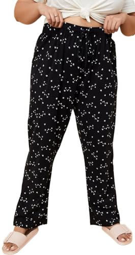 Image of Max Plus Size Women Printed Elasticated Pyjamas