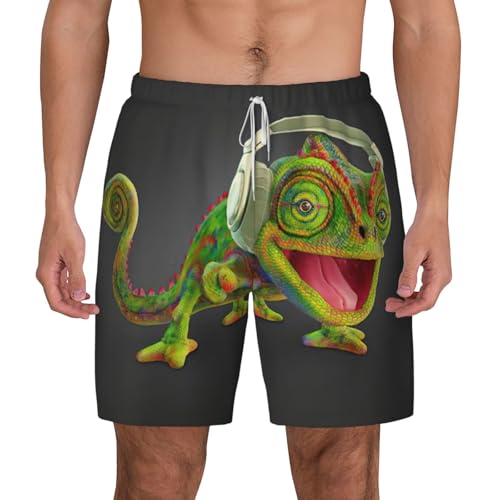 Short de bain caméléon hydrophobe pour homme avec slip filet intégré