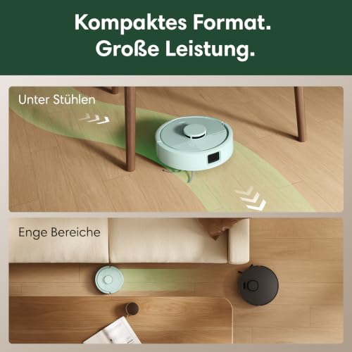 iRobot Roomba Mini Saugroboter mit Wischfunktion, AutoEmpty Basis, LiDAR – Ansicht 3