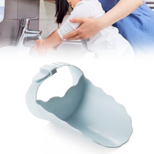 Image of Kids Faucet Extender, PP Material, Easy Installation, Kids Friendly Design, Designed for Kids, Faucet Extension (Blue)