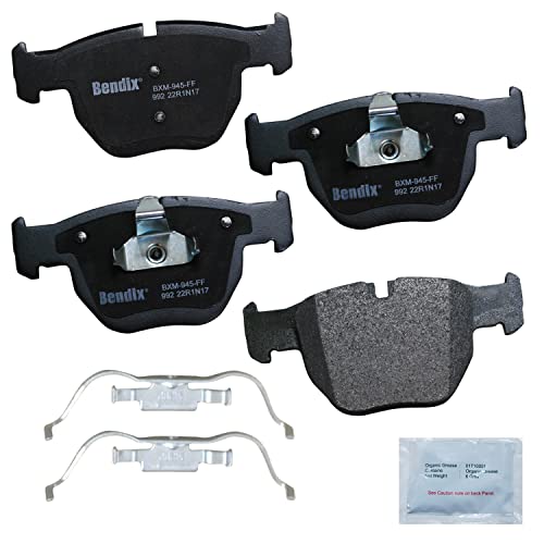 Image of Bendix Priority1 CFM992 Semi-Metallic Brake Pads for Land Rover Range Rover 2005-2003, Porsche Carrera GT 2005