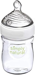 NUK Simply Natural Baby Bottle, 5 Oz