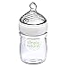 NUK Simply Nautral Baby Bottle, Clear, 9oz 6pk
