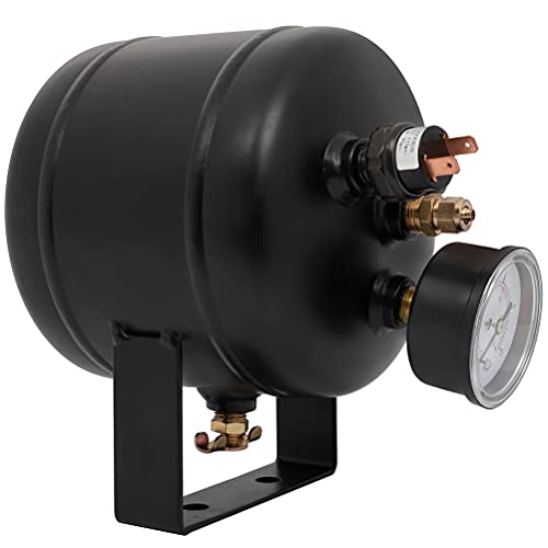 AINTIER 0.5 Gallon Horn Air Tank Air Compressor Tank Car Horn Tank Air Horn Tank Train Horn Tank