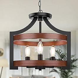 3-Light Rustic Farmhouse...