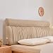 Generic Großer Rechteckiger Keilkopfbrettkissen Lesen Keilkissen,Kopfteilkissen Spolsterkissen Für Sofa Bett Kopfteil Mit Abnehmbarem Abdeckung,A,with headboard 59"/150cm