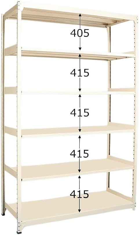 サカエ ラークラック(150KG/段・単体・高さ2100MM・6段) RL-2716 (186786)