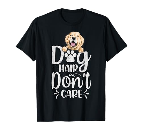 Dog Groomer Dog Hair I Don’t Care Pet Grooming T-Shirt for Men Women Girls Kids