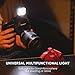 Aiffoto LED Camera Video Light Kit, 800mAh Mini Cube Lights Portable Photography Conference Fill Lighting, with Cold Shoe Mount Clamp Mount and Diffuser (White)