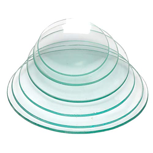 DONLAB AFA-0200 10pcs 200mm Diameter Watch Glass Cover Lids for Beakers & Flasks Lab Watch Glasses Boxed/10 Pcs
