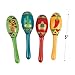 Fun Express 12 Pieces- Wooden Fiesta Maracas- Educational and Learning Activities for Kids