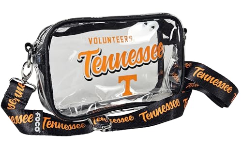 University of Tennessee Volunteers Crossbody Clear Stadium Bag–Convenient & Compact Hands-Free 8” UT Camera Pouch for Valuables–Great for Games, Graduations & Concerts–NCAA Stadium Security Approved