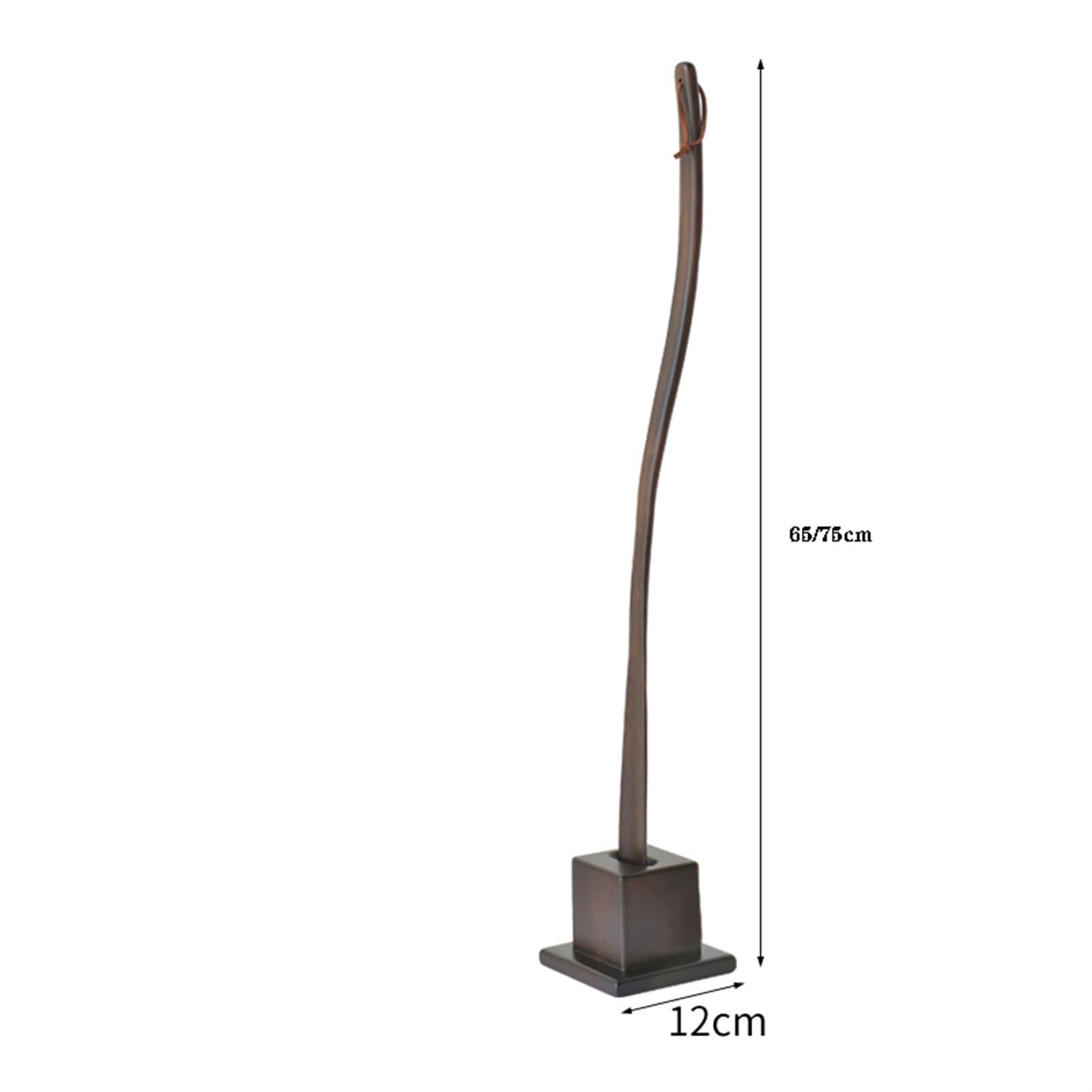 Calzadores, Calzadores Extra Largos de Madera, fáciles de Usar, for Personas Mayores y Mujeres Mayores.(65cm)