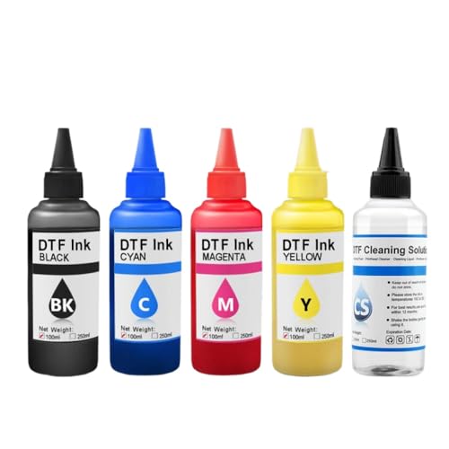 Encre DTF d'impression pour personnaliser vos t-shirts et projets textiles