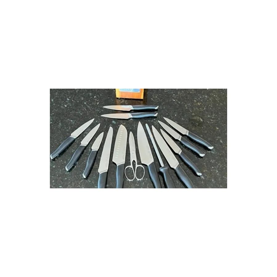 15-Piece-Premium-Cooking-Knife-Set-Includes-Chef-Knife-Bread-Knife-Slicing-Knife-Sankotu-Knife-Utility-Knife-Pairing-Knife-with-Cherry-Wood-Block-Made-in-USA Cucina Napoli 15 Piece Premium Cooking Knife Set | Includes Chef Knife, Bread Knife, Slicing Knife, Sankotu Knife, Utility Knife & Pairing Knife with Cherry Wood Block | Made in USA