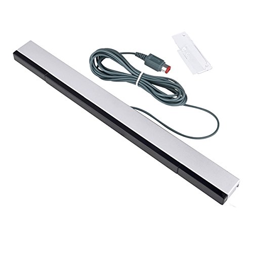 DP DESIGN® SENSOR BAR PER NINTENDO WII e WII U BARRA SENSORE MOVIMENTO INFRAROSSI CON CAVO