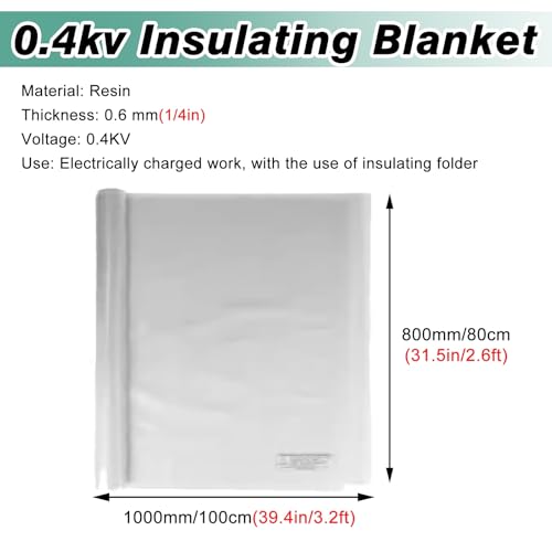 Couverture isolante transparente basse tension outils isolation sécurité électrique 0.4kV