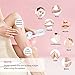 Epilator, Smooth Glide Epilator for Women Face, Rechargeable Epilator for Women, Facial Epilator, Hair Remover Smooth Glide Epilator for Women Face Facial Bikini Hair Removal Cordless Razor Epilators