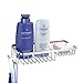 Produktbild Beelee Duschregal Messing Duschkorb Regal Wandmontage Badezimmer Dusche Caddy Organizer mit Seifenhalter und Handtuchhaken, Polierter Chrom, MA-76WY