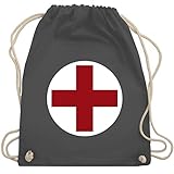 Mit einer Größe von ca. 37 x 46 cm ist der lässige Stoffrucksack mit Kordel, perfekt in der Freizeit als Sportrucksack, Gymbag, Stoffturnbeutel oder als Umhängebeutel