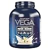 Vega Sport Vegan Protein Powder + Recovery – 30g Plant Based Protein per Serving, Vanilla, 45 Servings, 5g BCAAs, Probiotics, NSF Certified, for Shakes & Smoothies, 4.1lbs (Packaging May Vary)