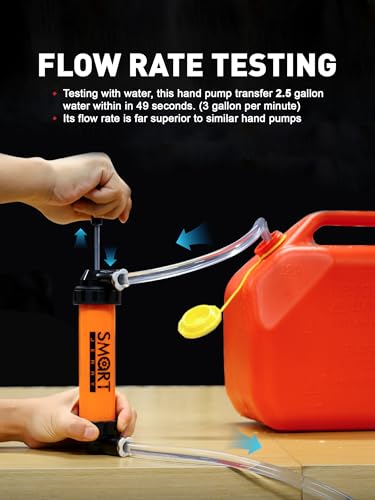 Image of Cordless Fuel Transfer Pump, Hand Siphon Pump for Gasoline, 3 GPM Hign Flow | Portable Fluid Transfer Pump for Gas, Water, Transmission and Diesel, Oil Transfer Pump for Car, Generator, Farm Equipment