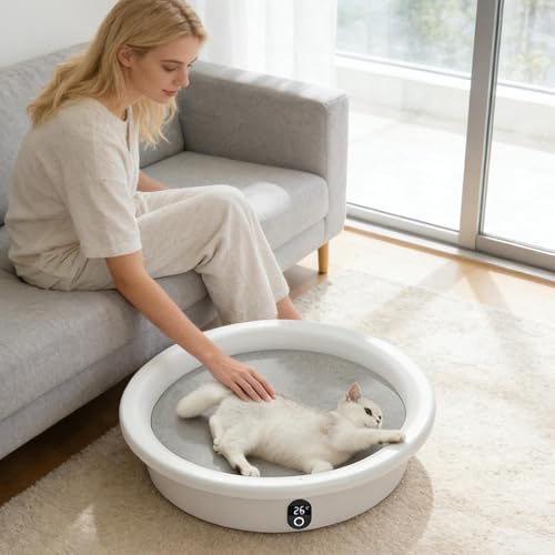 Cama calefactable para perros ideal para el dormitorio y salones en invierno 4